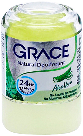 Grace~Кристаллический антибактериальный дезодорант с алоэ~Aloe Vera