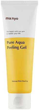 Manyo~Пилинг-Гель с PHA-кислотой для сияния~Pure Aqua Peeling Gel