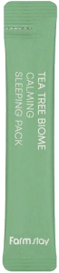 FarmStay~Успокаивающая ночная маска с экстрактом чайного дерева~Tea Tree Biome Calming Sleeping Pack
